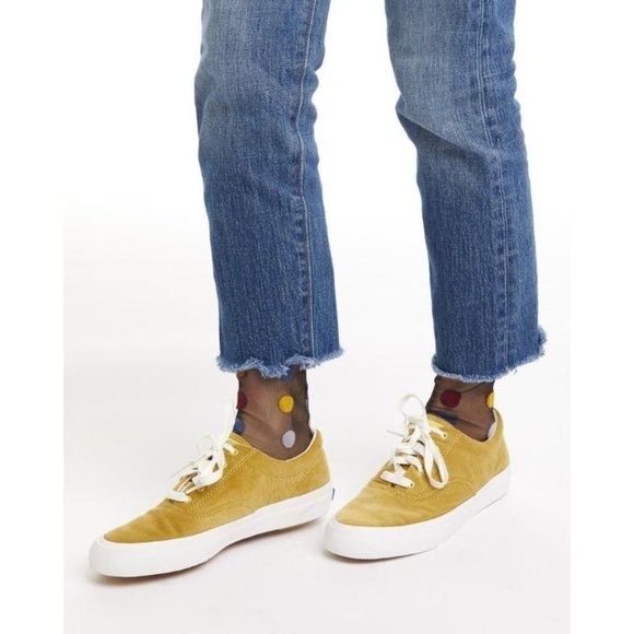 Keds Shoes - Keds | Anchor Mustard Yellow Corduroy Causal Sneakers